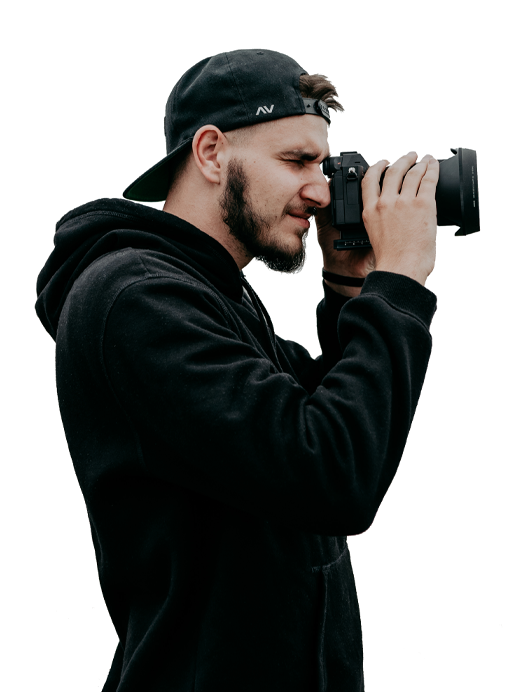 Florian Jaunegg with Camera